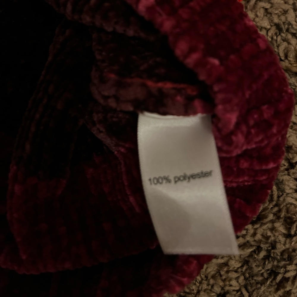 Super Soft Chenille Multi Colored Striped Knit Sw… - image 4